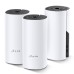 TP-LINK Wifi Mesh kit Deco M4(3-pack) 2.4GHz a 5GHz, přístupový bod, IPv6, 1000Mbps, vestavěná anténa, 802.11ac, 3Pack, ISP, rodič