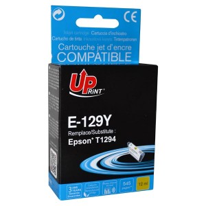 UPrint kompatibilní ink s C13T12944010, T1294, yellow, 10ml, E-129Y, pro Epson Stylus SX420W, 425W, Stylus Office BX305F, 320FW UPrint kompatibilní ink s C13T12944010, T1294, yellow, 10ml, E-129Y, pro Epson Stylus SX420W, 425W, Stylus Office BX305F, 320FW