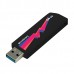 Goodram USB flash disk, USB 3.0 (3.2 Gen 1), 64GB, UCL3, černý, UCL3-0640K0R11, USB A, s výsuvným konektorem