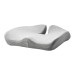 Set bederní opěrky a podsedáku, ergonomický, šedý, paměťová pěna, Powerton