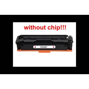 Kompatibilní toner pro Canon CRG-067 bez čipu! Magenta 1250 stran