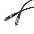 Verbatim USB kabel USB C samec - USB C samec, 100W, 1.2m, černý, box, 31848