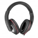 Defender Accord 171, sluchátka s mikrofonem, bez ovládání hlasitosti, černá, uzavřená, 2x 3.5 mm jack