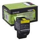 Lexmark originální toner 70C2HY0, yellow, 3000str., high capacity, return, Lexmark CS510de, CS410dn, CS310dn, CS310n, CS410n, O