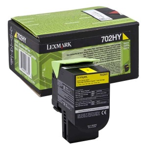 Lexmark originální toner 70C2HY0, yellow, 3000str., high capacity, return, Lexmark CS510de, CS410dn, CS310dn, CS310n, CS410n, O