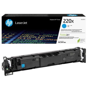HP 220X Cyan Original LaserJet Toner Cartridge