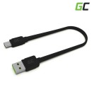 GCmatte USB-C Flat kabel 25 cm s rychlo nabíjením