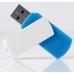 Goodram USB flash disk, USB 2.0, 32GB, UCO2, modrý, UCO2-0320MXR11, USB A, s otočnou krytkou
