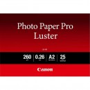 Canon LU-101 Photo Paper Pro Luster, foto papír, lesklý, bílý, A2, 16.54x23.39