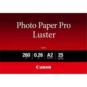 Canon LU-101 Photo Paper Pro Luster, foto papír, lesklý, bílý, A2, 16.54x23.39