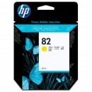 HP originální ink C4913A, HP 82, yellow, 69ml, HP DesignJet 500, PS, 800, 815, cc800ps, 4200