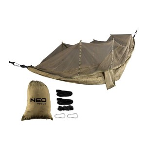 Neo Tools sada houpací sítě a sítě proti hmyzu 330 x 140 cm