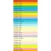 Xerografický papír Coloraction, Venezia, A4, 80 g/m2, tmavě oranžový, 500 listů, vhodný pro inkoustový tisk