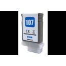 Renovovaná kazeta pro Canon PFI-107C cyan PREMIUM 130 ml