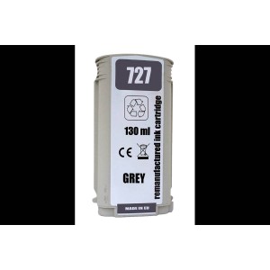 Renovovaná kazeta pro HP 727 B3P24A grey PREMIUM 130 ml