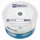 MyMedia CD-R, 69201, 50-pack, 700MB, 52x, 80min., 12cm, bez možnosti potisku, wrap, Standard, pro archivaci dat