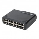NETIS stolní switch ST3116P 100Mbps, auto MDI/MDIX , plug-and-play