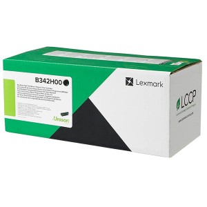 Lexmark originální toner B342H00, black, 3000str., high capacity, return, Lexmark B3340dw, B3442dw, MB3442adw, O