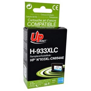 UPrint kompatibilní ink s CN054AE, HP 933XL, cyan, 825str., 14ml, H-933XL-C, pro HP Officejet 6100, 6600, 6700, 7110, 7610, 7510 UPrint kompatibilní ink s CN054AE, HP 933XL, cyan, 825str., 14ml, H-933XL-C, pro HP Officejet 6100, 6600, 6700, 7110, 7610, 7510