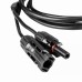 Prodlužovací kabel k solárnímu panelu, Neo Tools, koncovky MC4 A DC 5.5x2.5 mm, délka 2 m