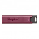 Kingston USB flash disk, USB 3.0 (3.2 Gen 2), 256GB, DataTraveler Max, vínový, DTMAXA/256GB, USB A
