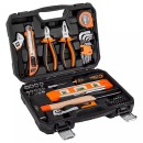 Sada nářadí, 10-200, 60 ks, velikost 1/4, kufřík,, NEO TOOLS