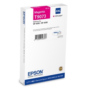 Epson originální ink C13T907340, T9073, XXL, magenta, 69ml, Epson WorkForce Pro WF-6090DW