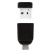 Verbatim USB flash disk, USB 2.0, 16GB, Nano, Store N Go, černý, 49821, USB A, s adaptérem USB Micro