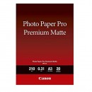 Canon Photo paper premium matte, foto papír, matný, bílý, A3, 210 g/m2, 20 ks, 8657B006, inkoustový