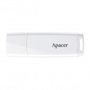 Apacer USB flash disk, USB 2.0, 64GB, AH336, bílý, AP64GAH336W-1, USB A, s krytkou