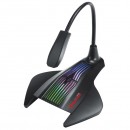 Marvo, herní mikrofon MIC-01, mikrofon, bez regulace hlasitosti, černý, RGB podsvícený