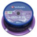 Verbatim DVD+R DL, Double Layer Matt Silver, 43757, 8.5GB, 8x, spindle, 25-pack, 12cm, pro archivaci dat