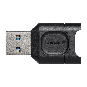Kingston čtečka USB 3.0 (3.2 Gen 1), MobileLite Plus microSD, microSD, externí, černá, konektor USB A