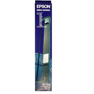 Epson originální páska do tiskárny, 7754/C13S015022, černá, Epson LQ 1000, 1050, 1170, 1600K, 1800K, 1900K