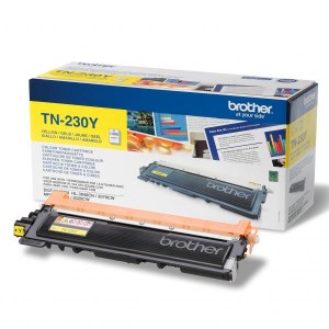 Brother originální toner TN230Y, yellow, 1400str., Brother HL-3040CN, 3070CW, DCP-9010CN, 9120CN, MFC-9320CW, O