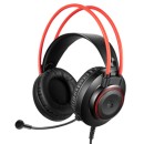 A4tech Bloody G200, sluchátka s mikrofonem, bez ovládání hlasitosti, černá, herní sluchátka, 3.5 mm jack + USB