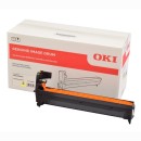 OKI originální válec 46438001, yellow, 30000str., OKI C823, C833, C843