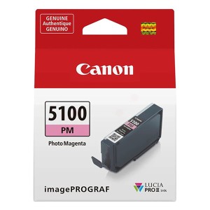 Canon originální ink PFI-5100 PM, 6957C001, Photo magenta