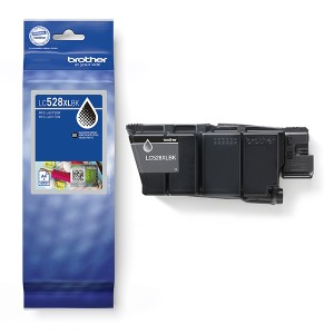 Brother originální ink LC-528XLBK, black, 12000str.