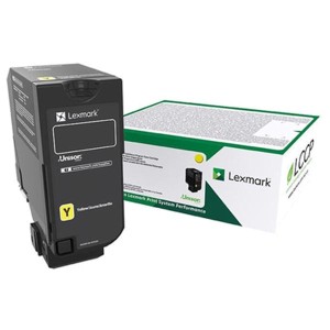 Lexmark originální toner 73B20Y0, yellow, 15000str., return, Lexmark CS827de, CX827de, O