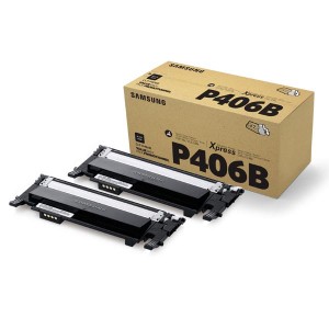 HP originální toner SU374A, CLT-P406B, black, 1500str., P406B, Xpress SL-C460, C462, C463, C467, Samsung CLX-3300, 3302, 3303, 330