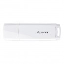Apacer USB flash disk, USB 2.0, 32GB, AH336, bílý, AP32GAH336W-1, USB A, s krytkou