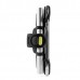 Držák mobilu a powerbanky Bone Bike Tie 3 Pro Pack, na kolo, nastavitelná velikost, černý, 4-6.5