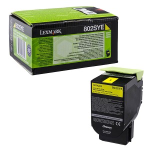 Lexmark originální toner 80C2SYE, yellow, 2000str., Lexmark CX310dn, CX310n, CX410de, CX410, O