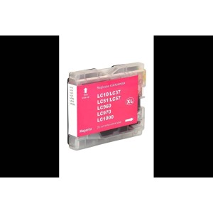 Kompatibilní kazeta pro Brother LC 1000 / LC 970 magenta 12 ml