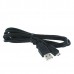 Kabel USB (2.0), USB A M- USB micro M, 0.6m, černý, Logo