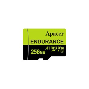 Apacer paměťová Endurance V30 A1, 256GB, micro SDXC, AP256GEDM1D09-R, UHS-I U3 (Class 10)