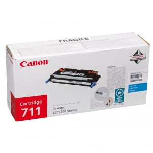 Canon originální toner CRG711, cyan, 6000str., 1659B002, Canon LBP-5300, O