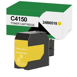 Lexmark originální toner 24B6518, yellow, 10000str., high capacity, return, Lexmark C 4150, O