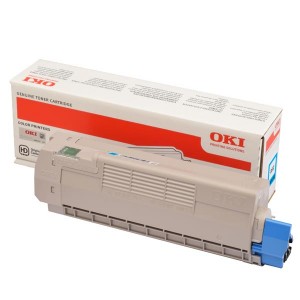 OKI originální toner 46507507, cyan, 6000str., OKI C612, O